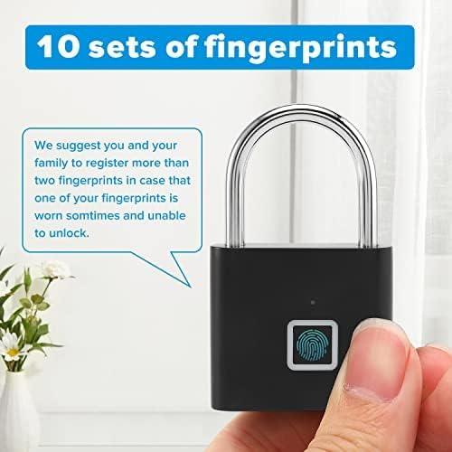 Fingerprint Padlock - FinoSphere