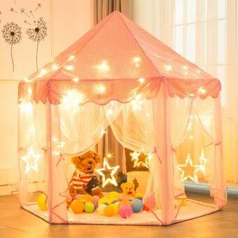 Portable Children's Tent for Kids Tent Toys for Girls Princess - FinoSphere