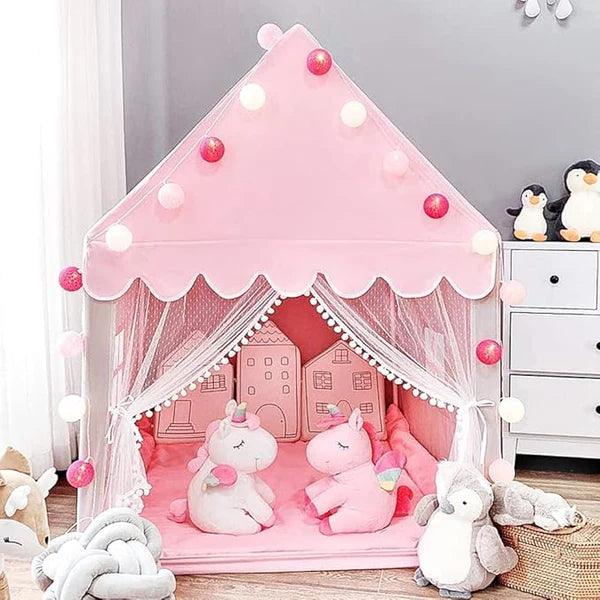 Portable Children's Tent for Kids Tent Toys for Girls Princess - FinoSphere