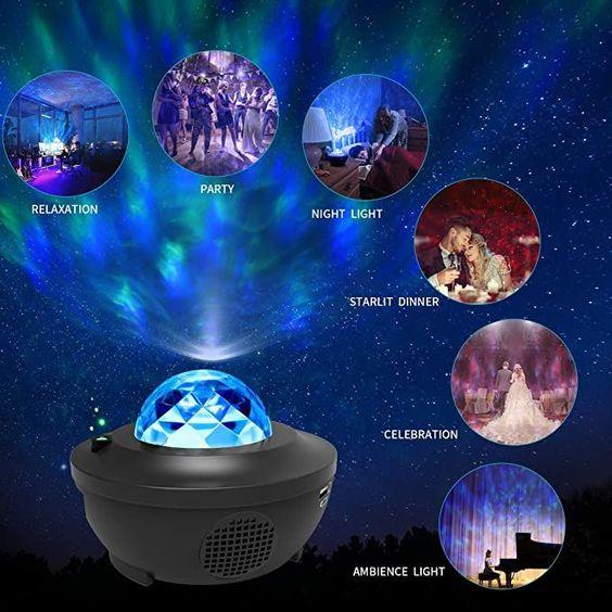 Galaxy Ocean Light Projector - FinoSphere