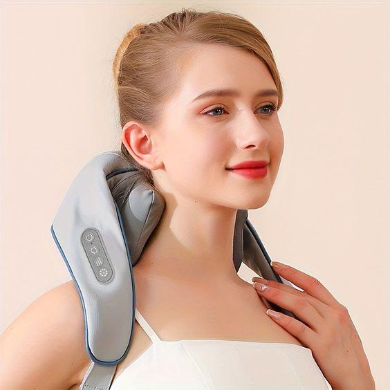 6D Adjustable Neck, Shoulder & Muscle Relaxation Massager - FinoSphere