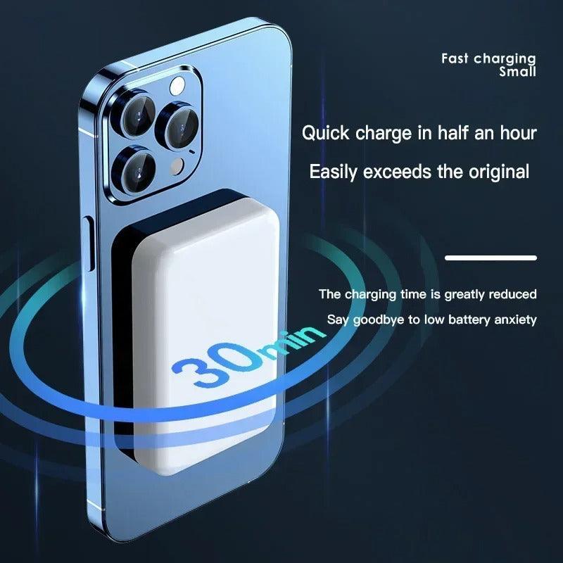 10000mah Magnetic Wireless Power Bank - FinoSphere