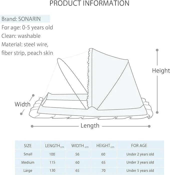 Portable Baby Mosquito Net - FinoSphere